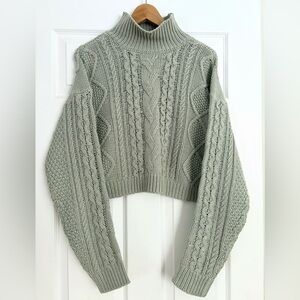 Cloth Cable Knit Sweater Size L